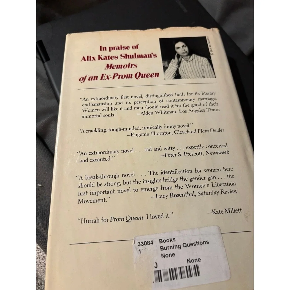 Novel Burning Questions